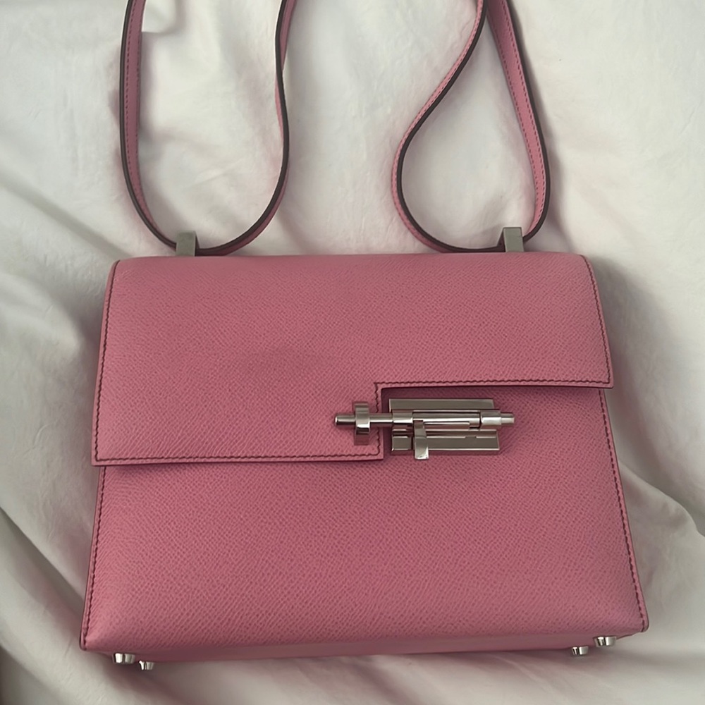 HERMES rose bag new. Authentic